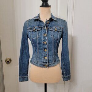 Burberry Brit Size S Blue Denim Jacket